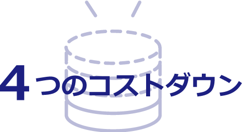 4つのコストダウン